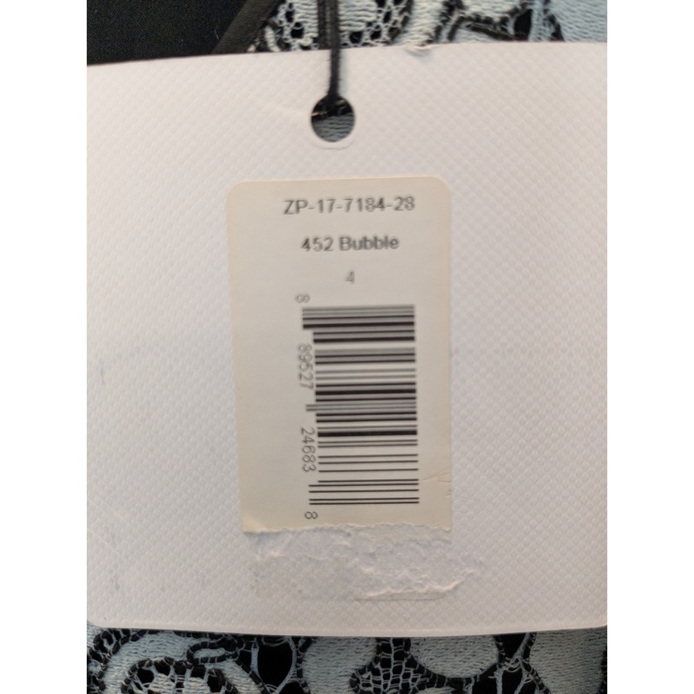 NWT ZAC Zac Posen Brianna Lace Tiered Ruffle Tulle Dress Size‎ 4 - Picture 7 of 13